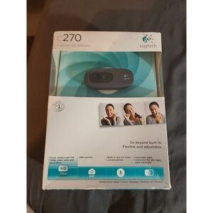 Unopened Logitech C270 HD Web‎ Camera